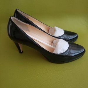 Cole Haan Patent Leather Pointed Toe Pumps